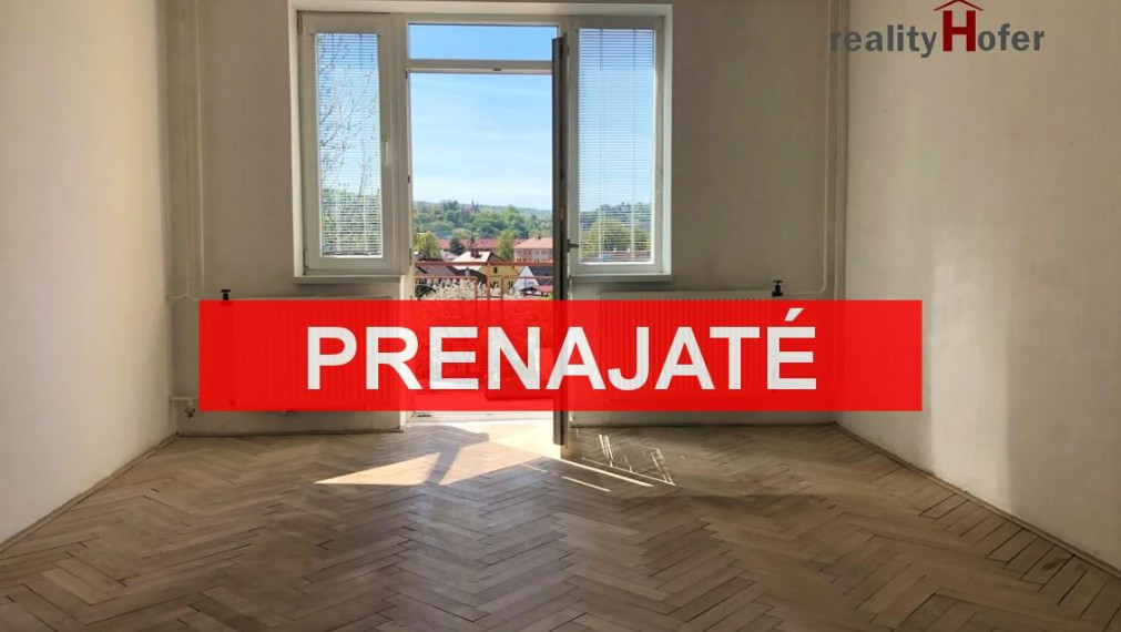 Prenájom-nezariadený 3 izbový byt, 2x balkón, Budovateľská, Prešov