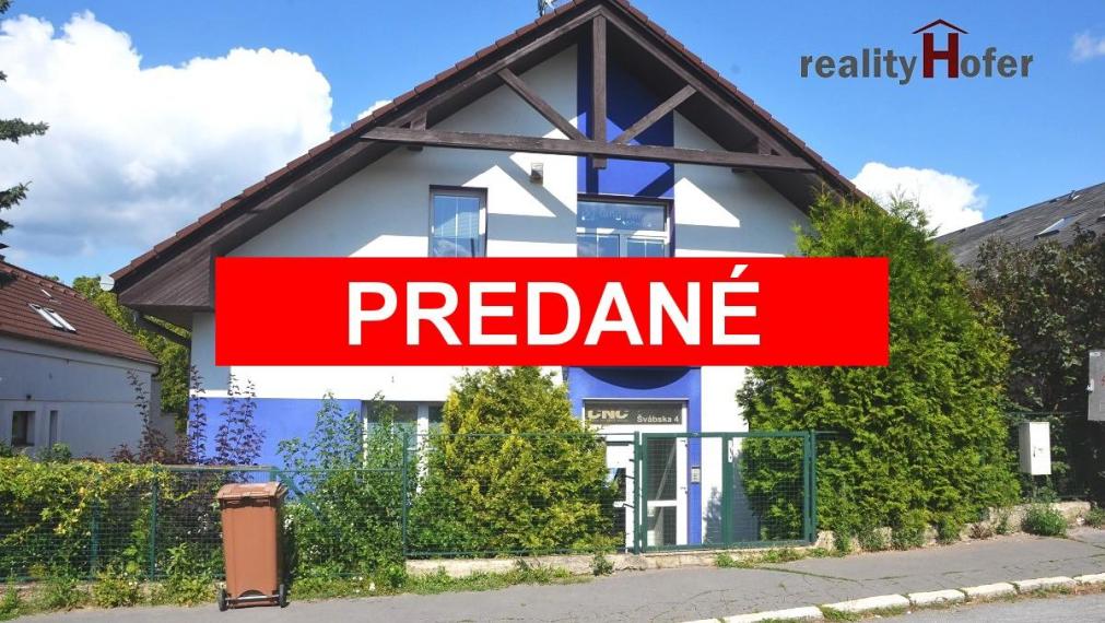 Veľký RD po rekonštrukcii na podnikanie aj bývanie, Švábska, Prešov