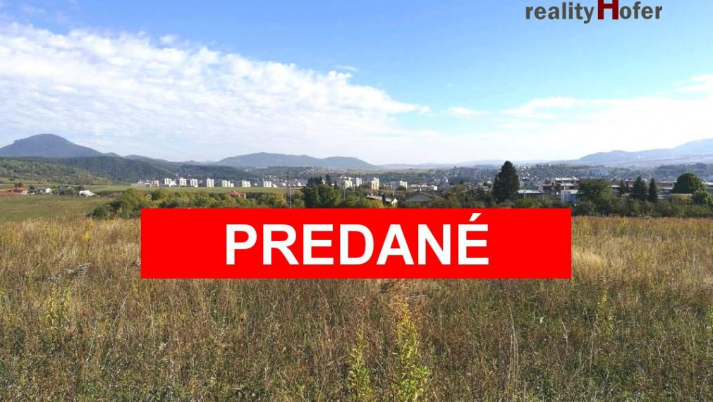 Pozemok na výstavbu RD 612m2, Rúrky, Prešov