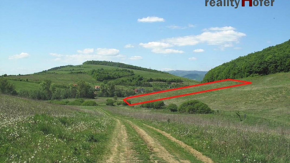 Rekreačný pozemok 621m2 pod lesom, Kanaš, Prešov