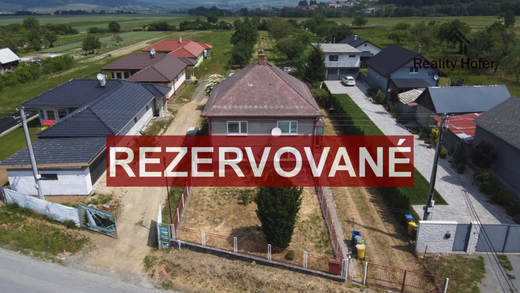 Krásny pozemok 3912m2 so starším RD, Vyšná Šebastová