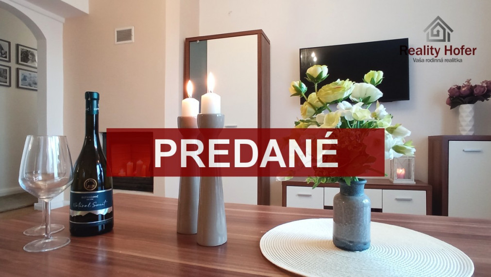 Tehlový 2 izbový byt, vl. kúrenie, záhradka, Nižná Šebastová, Prešov