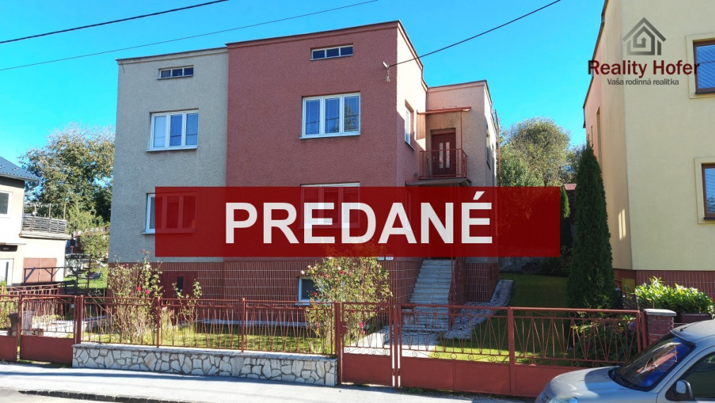 Tehlový rodinný dom, širšie centrum, ul. Jesenského, Prešov