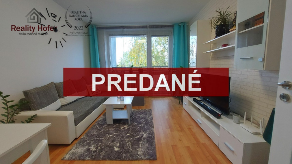 Kompl. zrek. 2 izbový byt, 2 loggie, ul. Arm. gen.Svobodu, Prešov