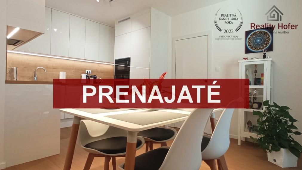 Zariadený 3 izbový byt, 2xloggia, parkovanie, Dilongova, Prešov