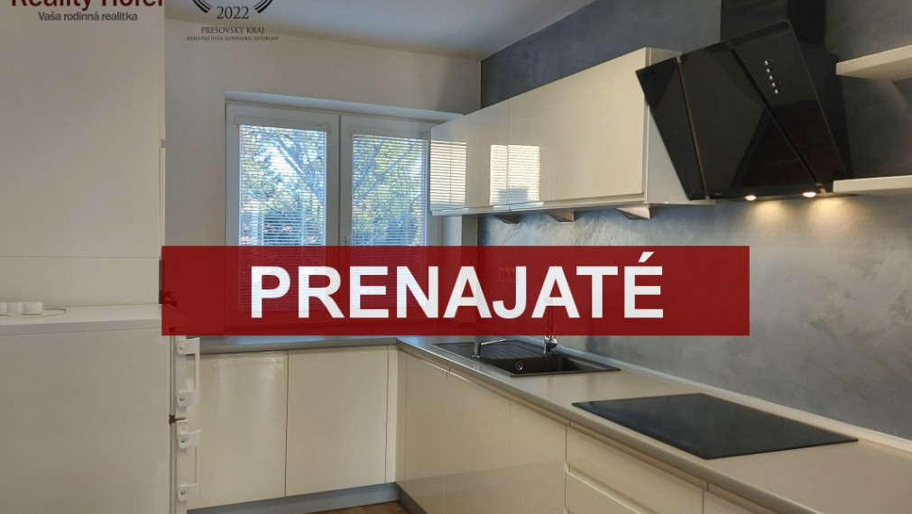 Zariadený tehl. 2 izbový byt, ul. 17. novembra, Prešov