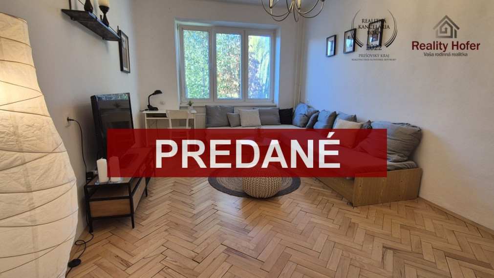 Tehlový 1 izbový byt, ul. Železničiarska, Prešov