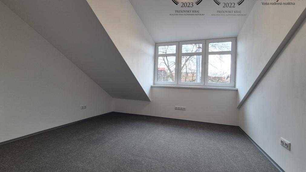 Prenájom exkluzívne kancelárske priestory/ateliér v centre Prešova
