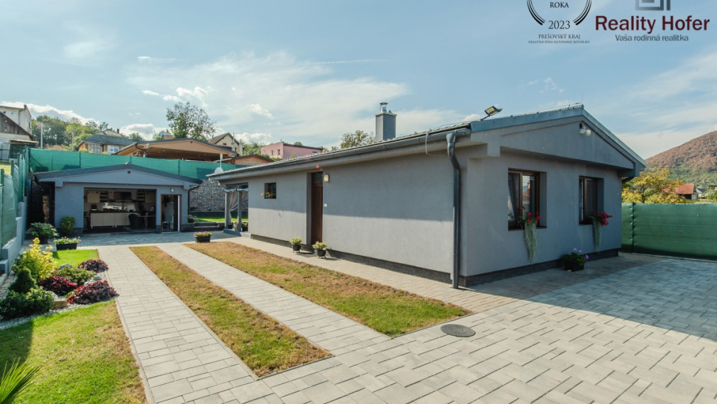 Novostavba bungalovu, Veľký Šariš, Prešov