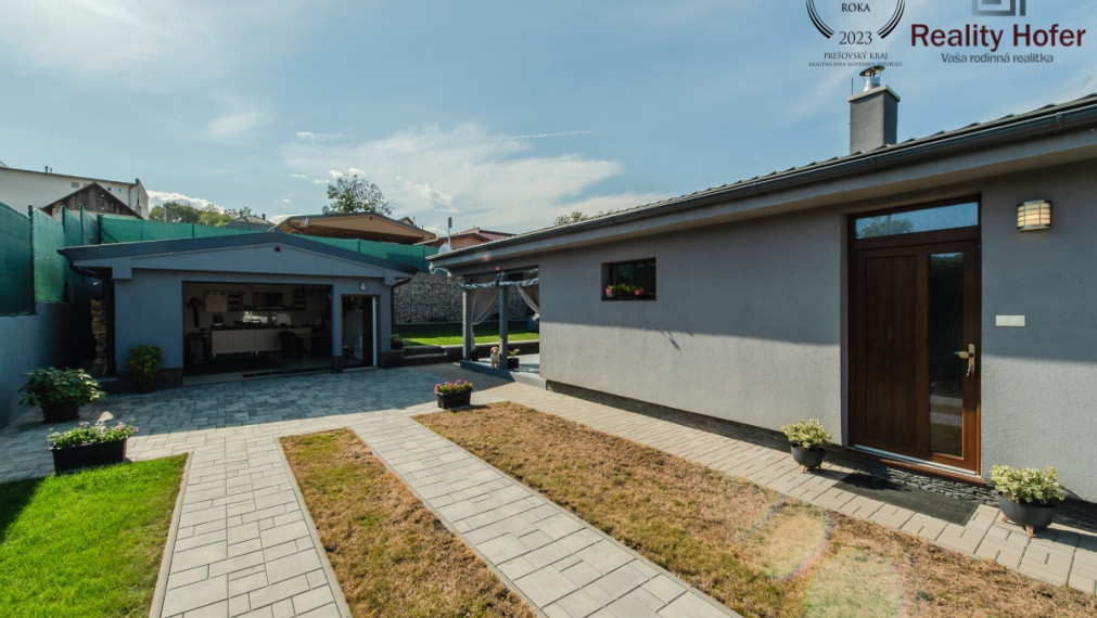 Novostavba bungalovu, Veľký Šariš, Prešov