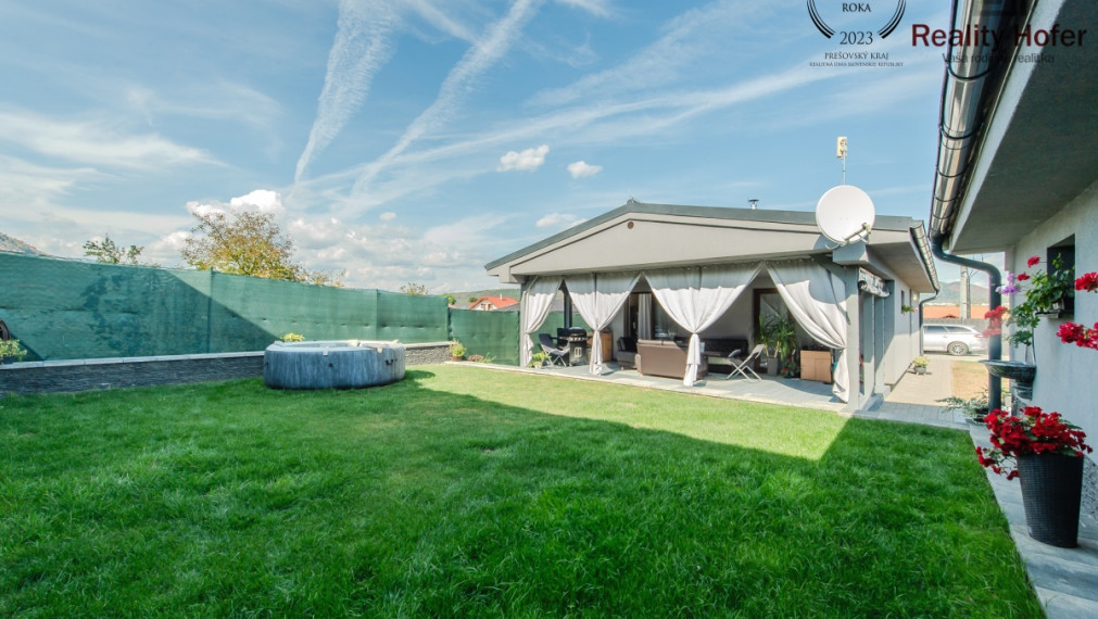 Novostavba bungalovu, Veľký Šariš, Prešov