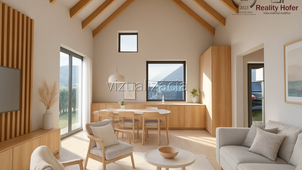 Novostavba bungalov, pozemok 486m2, Fintice, 7 km od Prešova