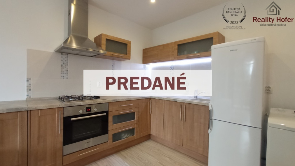 Tehlový 1 izbový byt, ul. Zápotockého, Prešov