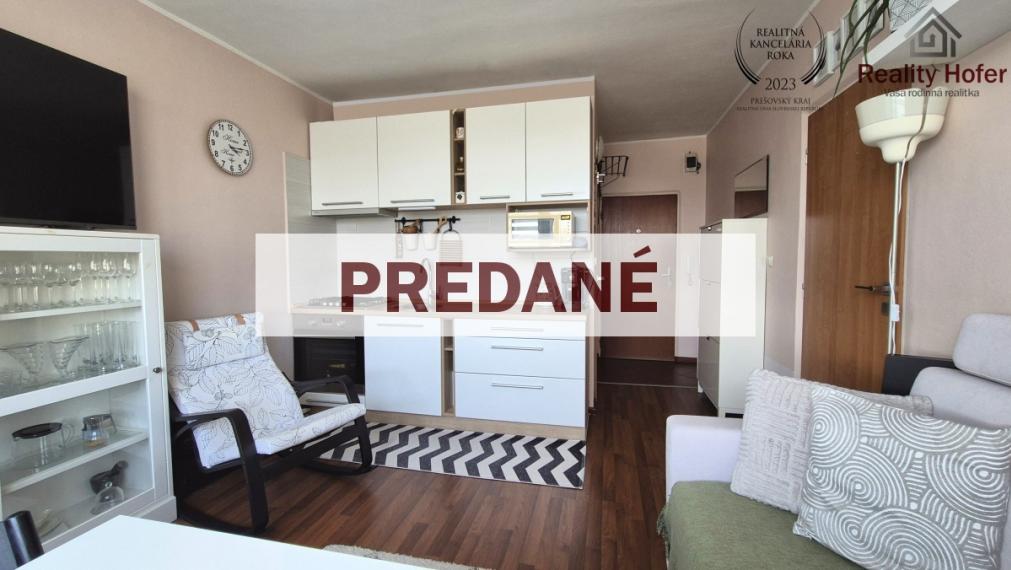 Zrek. 1 izbový byt, ul. Volgogradská, Prešov,