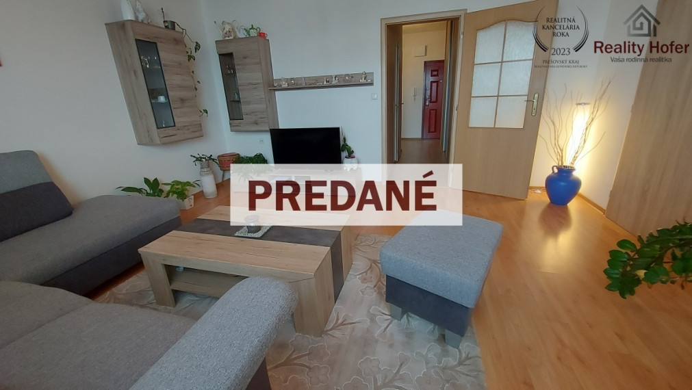 Zrekonštruovaný 4 izbový byt, ul. Lomnická, Prešov - Šváby