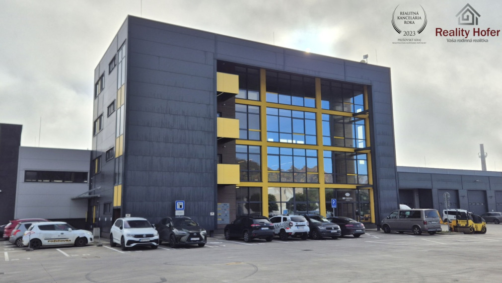 Kancelária open space, parking, 156m2, Košická, Prešov
