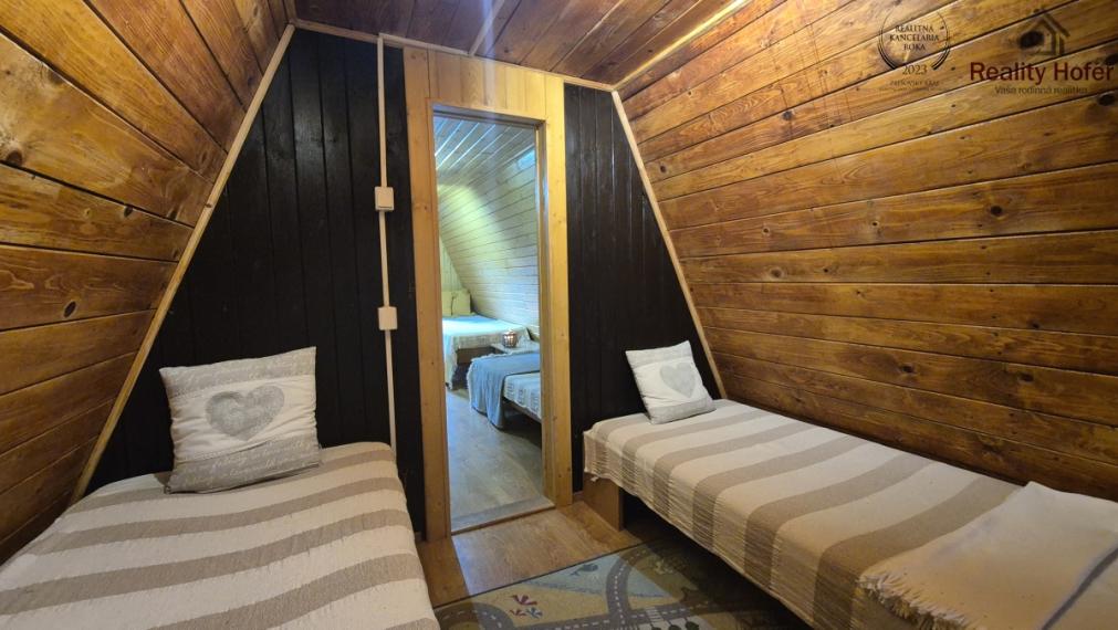 Drevená chata alpinka, Sigord, Prešov