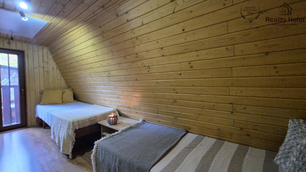 Drevená chata alpinka, Sigord, Prešov