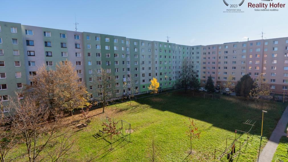 Kompl. zrek. 2,5 izbový byt, 65m2, Šrobárova ul., Prešov