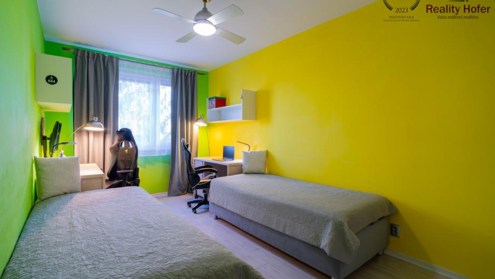 Kompl. zrek. 2,5 izbový byt, 65m2, Šrobárova ul., Prešov