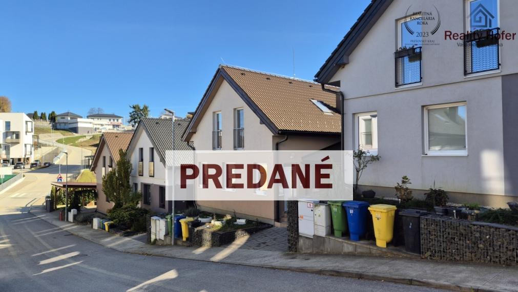 Tehlový rodinný dom 11 km od Prešova, Trnkov