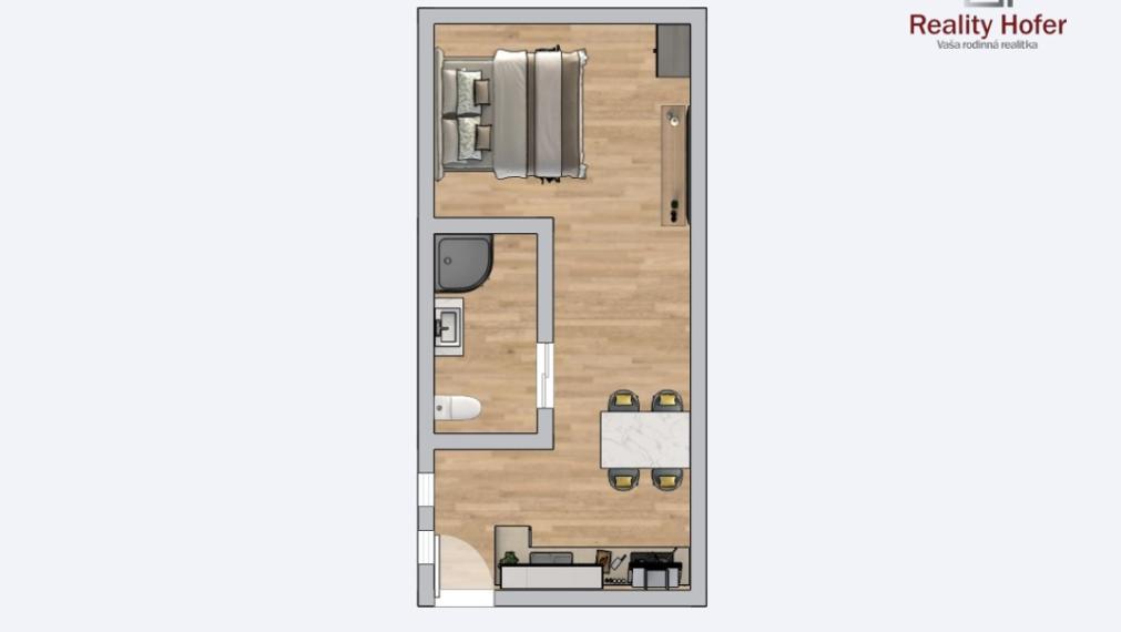 Investičná garsónka blízko centra, 37m2, Prešov