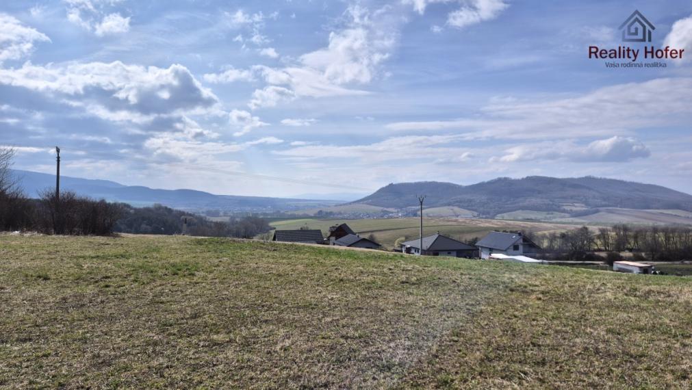 Pozemok na budúcu výstavbu RD, Podhorany, 13 km od Prešova