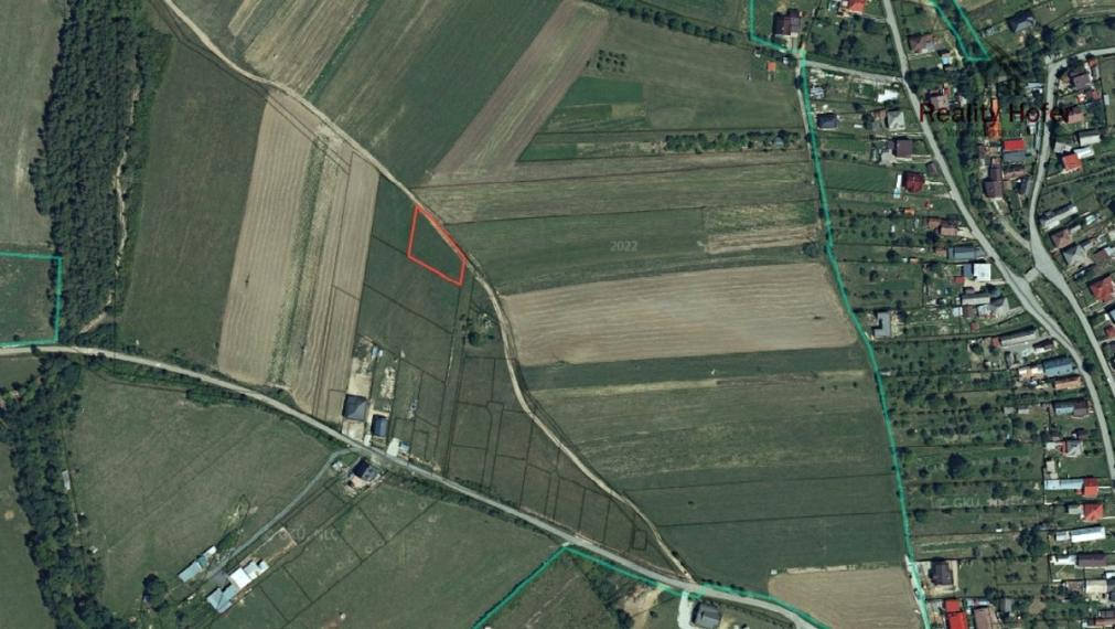 Pozemok na budúcu výstavbu RD, Podhorany, 13 km od Prešova