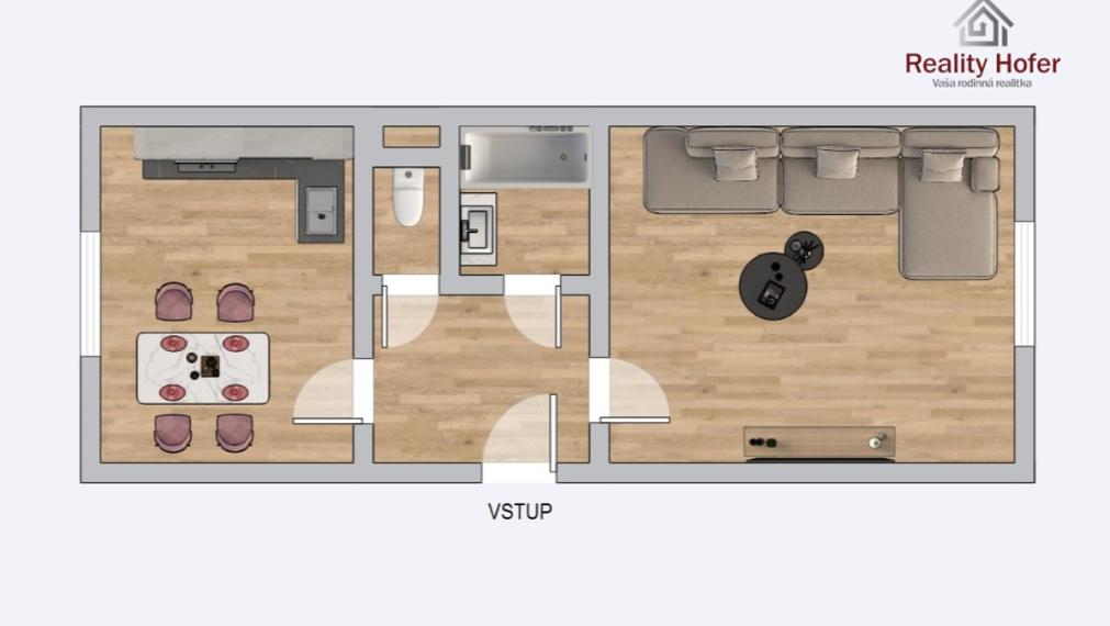 Veľký 1 izbový byt, 43m2, Magurská, Prešov