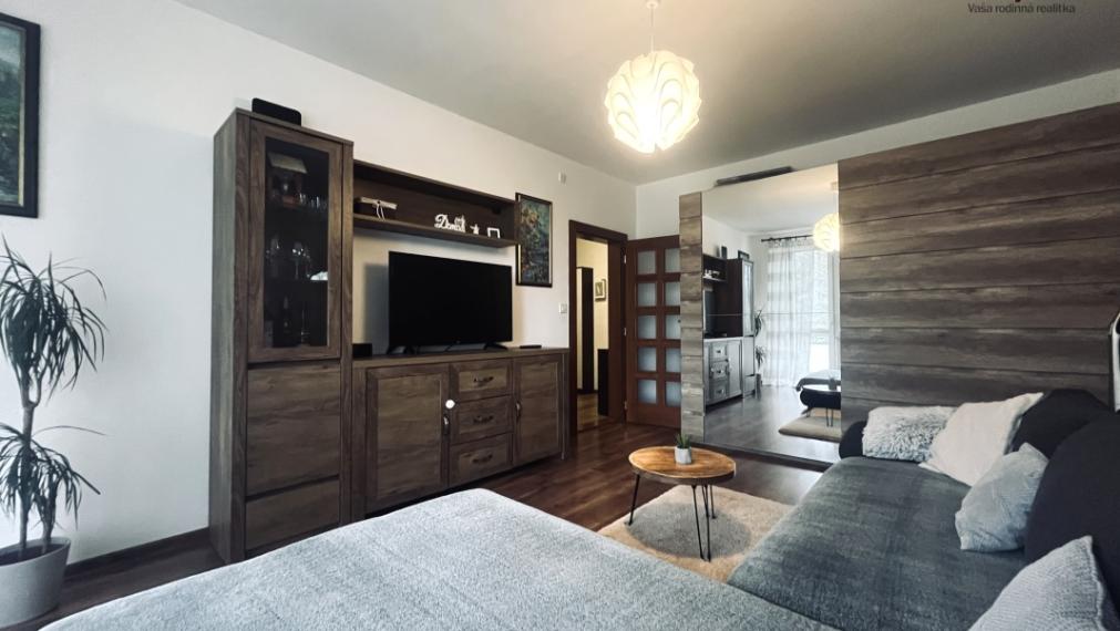 Zariadený 3 izbový byt, loggia, Volgogradská ul., Prešov