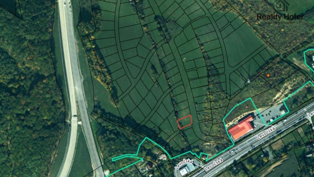 Investičný pozemok, 566m2, Hnevlivá dolina, Prešov