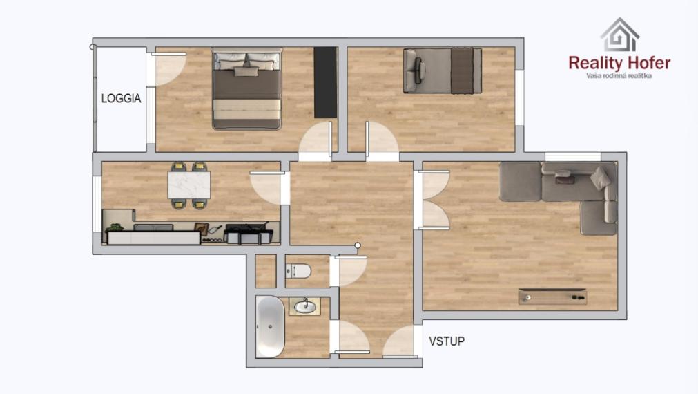 3 izbový byt v procese kompl. rek., 76m2, Švábska, Prešov