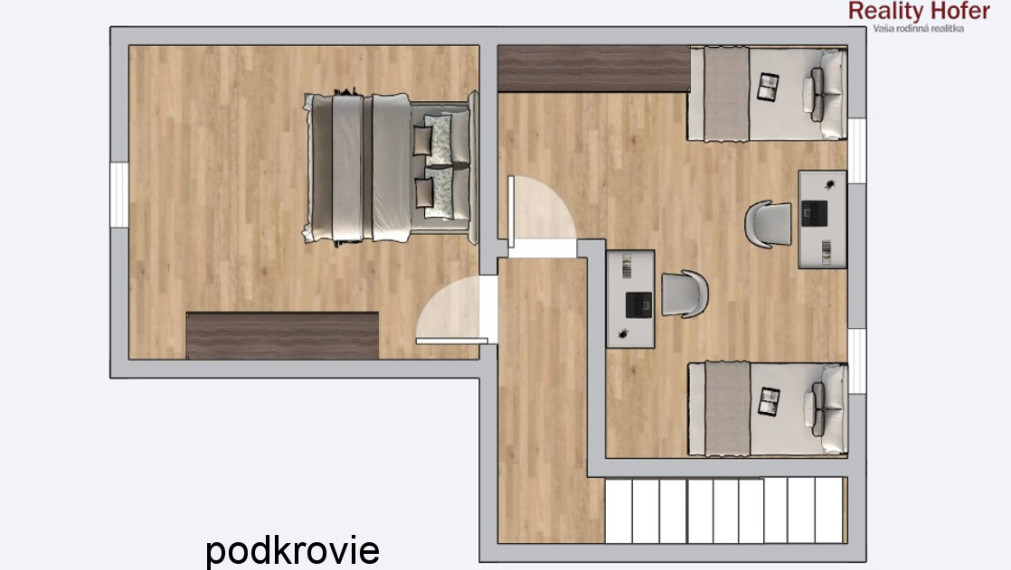 Tehlový 3 izb. byt, mezonet, 87m2, širšie centrum, Prešov