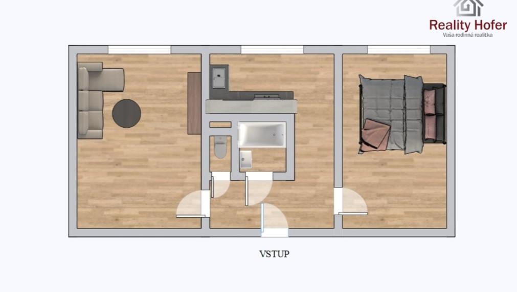 2 izbový byt, 51 m2, Sídlisko II, Prešov
