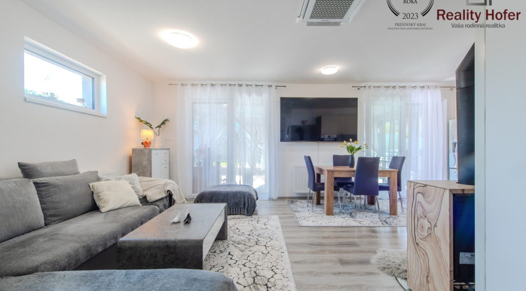 Novostavba bungalovu, Veľký Šariš, Prešov