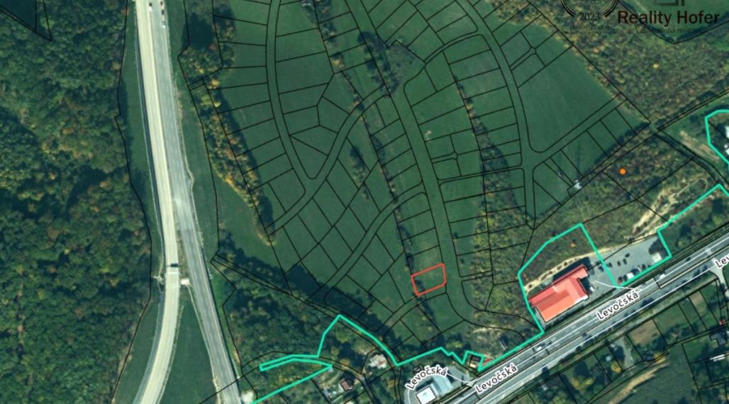 Investičný pozemok, 566m2, Hnevlivá dolina, Prešov