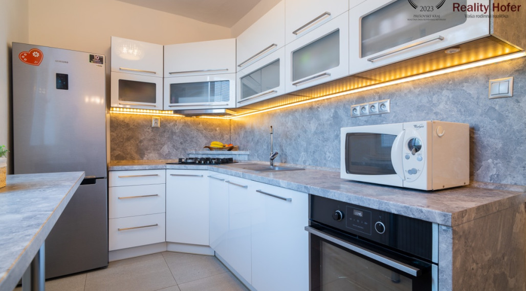 Kompl. zrek. 2,5 izbový byt, 65m2, Šrobárova ul., Prešov