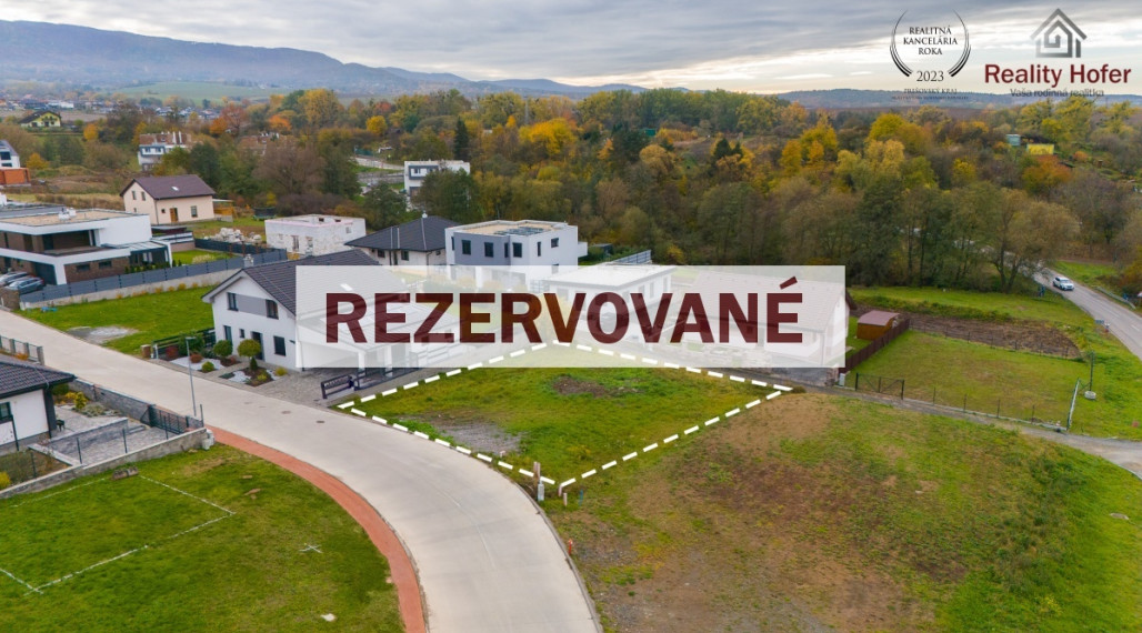 Pozemok na výstavbu RD, všetky IS, ul. Sovia, Šalgovík, Prešov