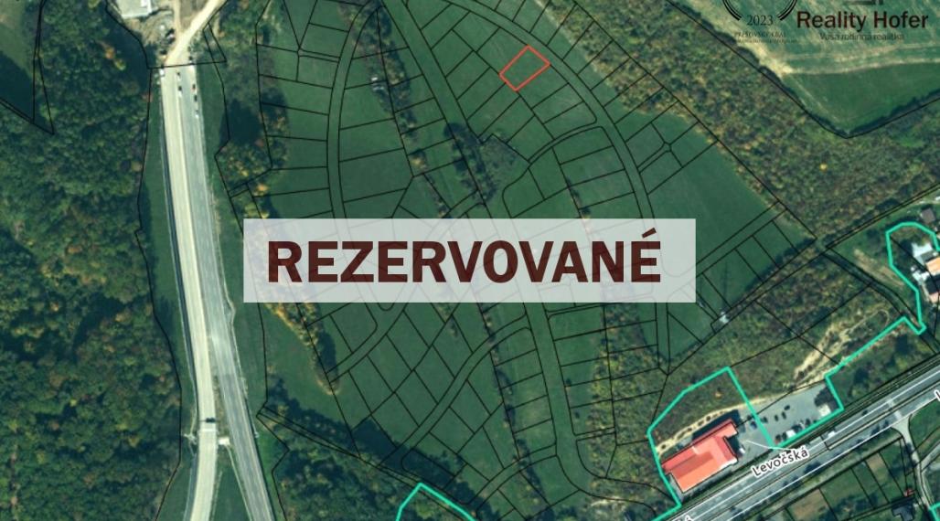 Investičný pozemok, 593m2, Hnevlivá dolina, Prešov