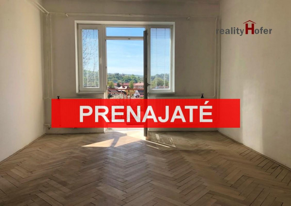 Prenájom-nezariadený 3 izbový byt, 2x balkón, Budovateľská, Prešov