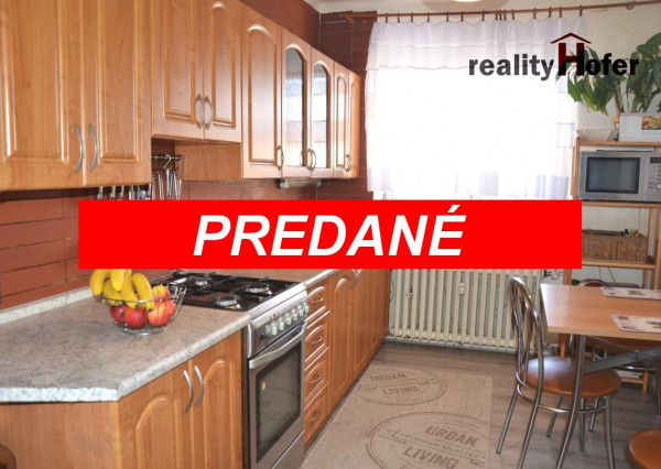 Tehlový 3 izbový byt s balkónom aj špajzou, 17. novembra, Prešov