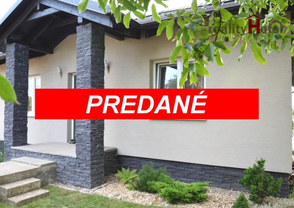 Bungalov novostavba, Ľubotice