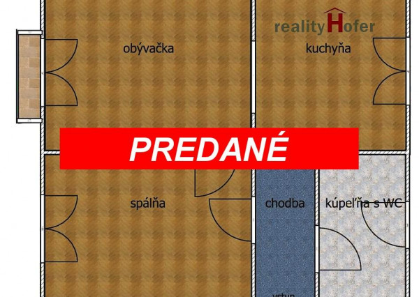 2 izb. byt, Tarasa Ševčenka