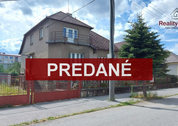 Starší tehlový RD, pozemok 971 m2, Železničiarska ul., Prešov