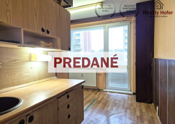 Predaj 2-izbový byt, 2xloggia, Prostějovská ul., Prešov