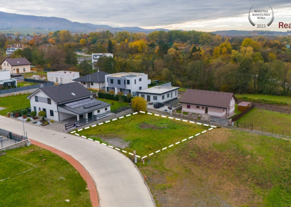 Pozemok na výstavbu RD, všetky IS, ul. Sovia, Šalgovík, Prešov
