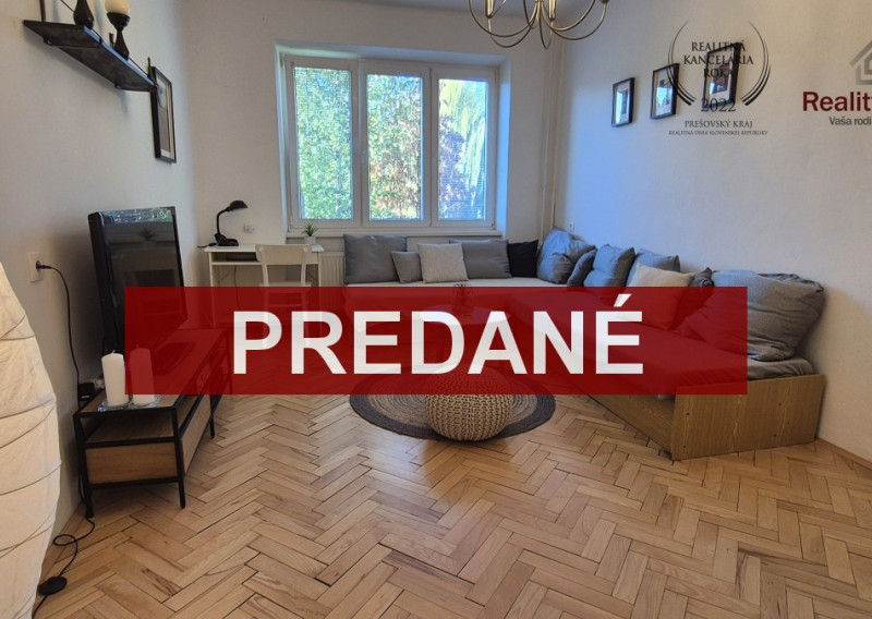 Tehlový 1 izbový byt, ul. Železničiarska, Prešov
