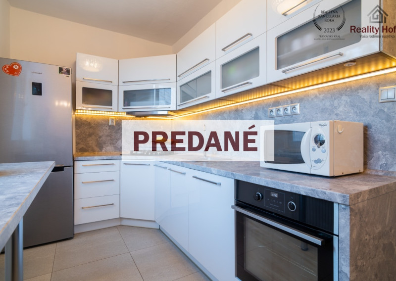 Kompl. zrek. 2,5 izbový byt, 65m2, Šrobárova ul., Prešov